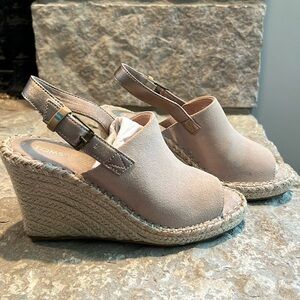 Nude Toms Monica wedges
